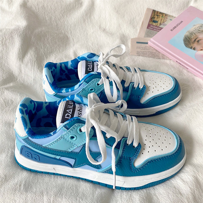 Blue Shooting Star Sneakers