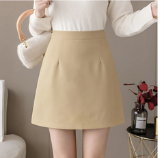 High Waist Office Style Mini Skirts