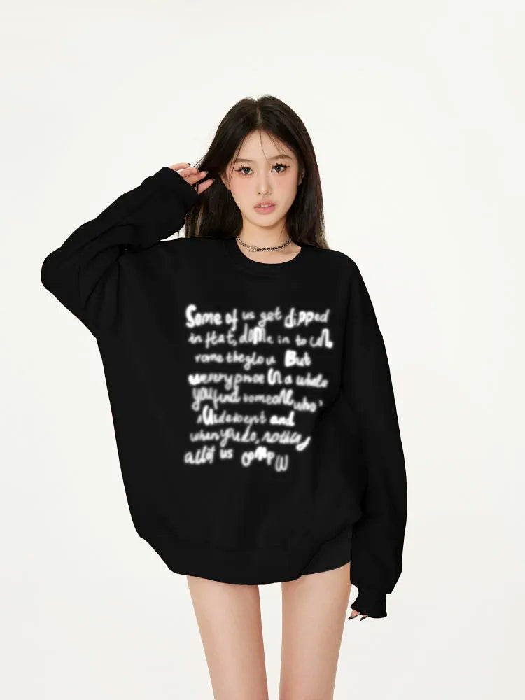 American Vintage Y2K Fashionable Cute Korean Hoodie