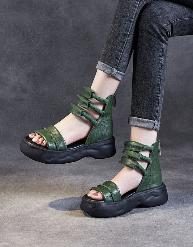 Ankle Straps Platform Sandals