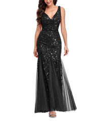 Mermaid / Trumpet Empire Elegant Party Wear Formal Dress