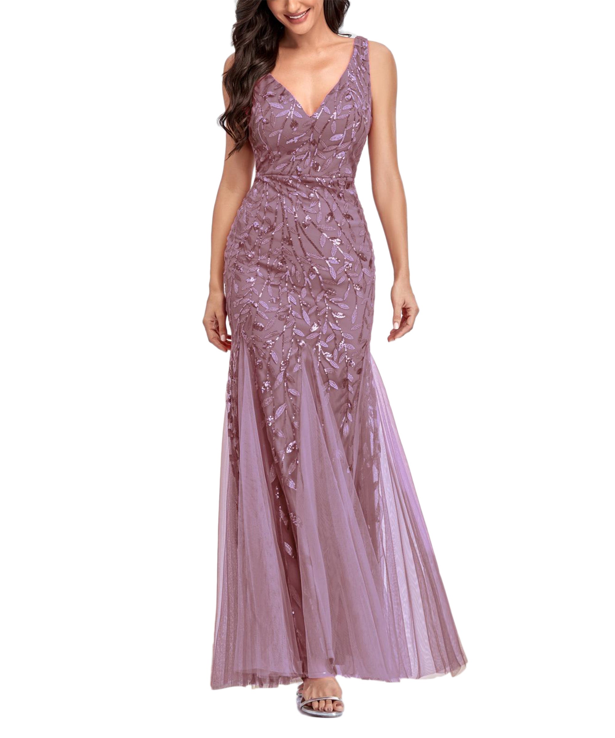 Mermaid / Trumpet Empire Elegant Party Wear Formal Dress