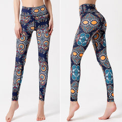 Mojoyce Cloud Hide Women Prints Sports Leggings Fitness Gym Yoga Pants High Waist Sexy Long Tights Running Trouser Workout Plus Size