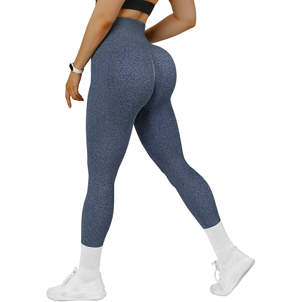 Mojoyce Fitness Leggings Women Scrunch Butt Yoga Pants Women Booty Lifting Leggings XS Workout Leggins Squat Proof Gym Seamless Legging