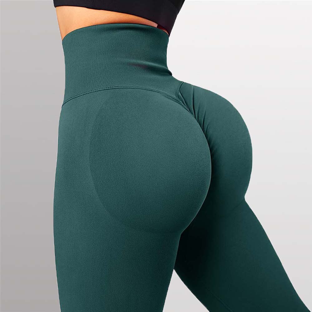 Mojoyce Fitness Leggings Women Scrunch Butt Yoga Pants Women Booty Lifting Leggings XS Workout Leggins Squat Proof Gym Seamless Legging