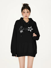 Y2K Aesthetic Vintage Loose Graphic Retro Streetwear Hoodie