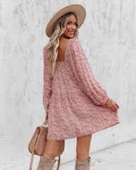 Aubree Pocketed Floral Babydoll Dress