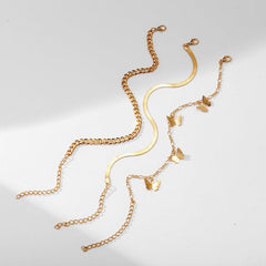 Harper Gold Chain Anklet