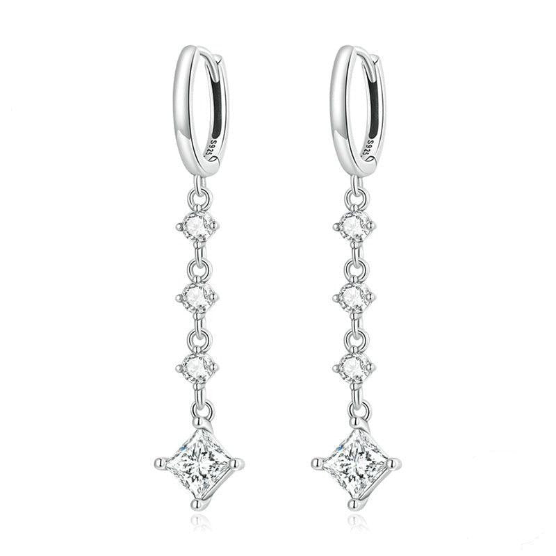 Jane Dangling Diamond Earrings