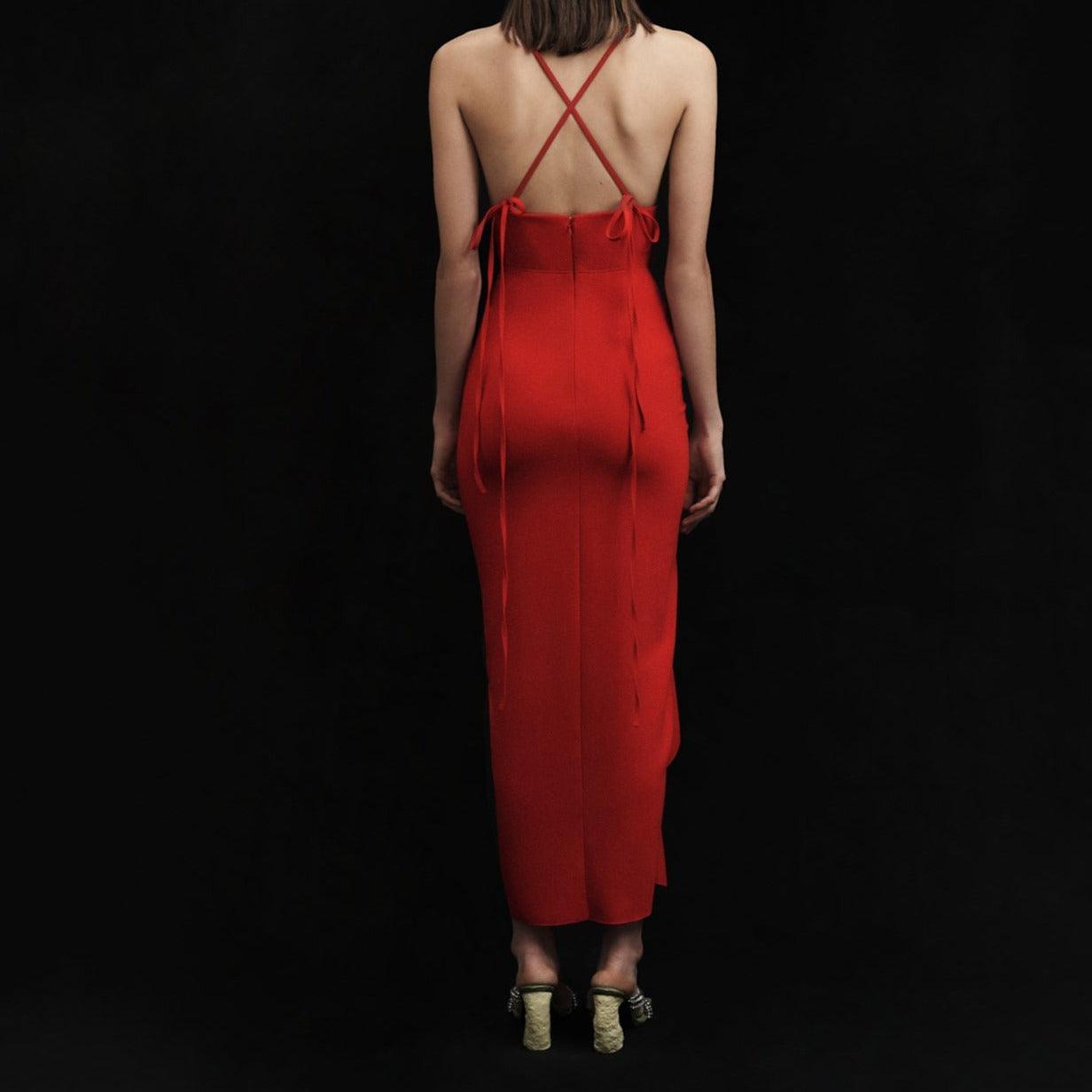 Janis Backless Maxi Dress