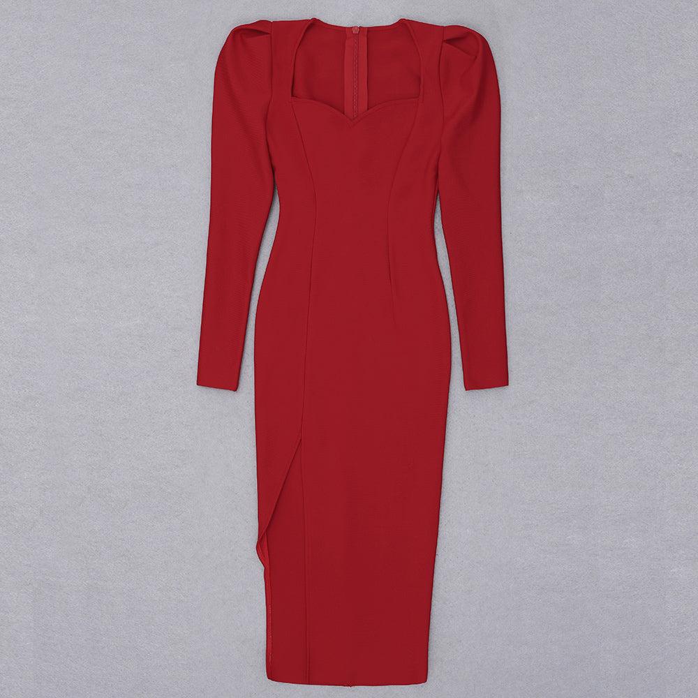 Jessie Mutton Sleeve Dress