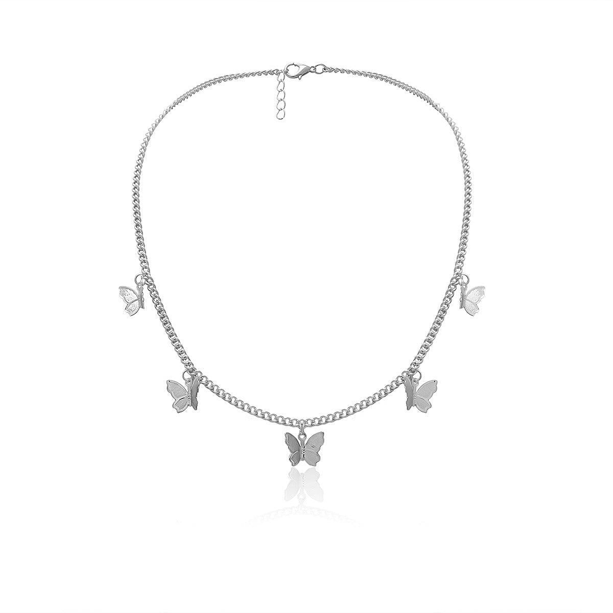 Kelsie Butterfly Charm Necklace