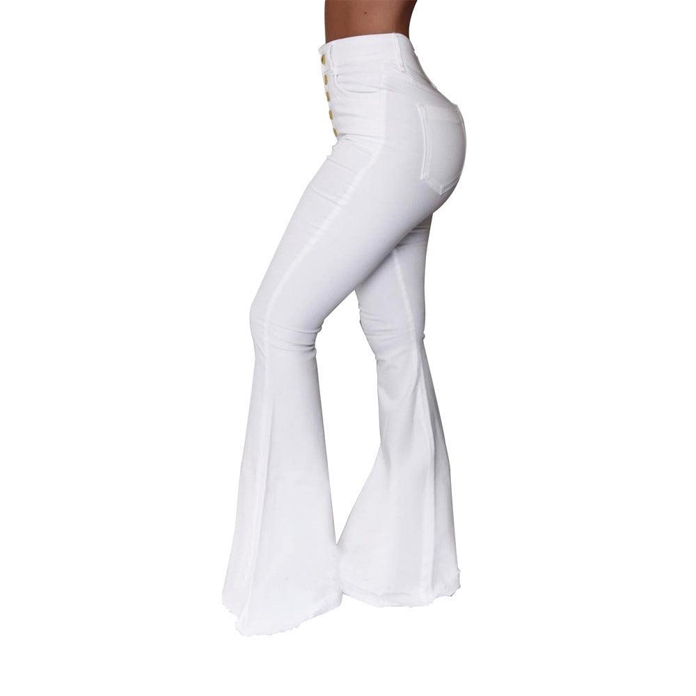 Meredith Solid Flare Pants