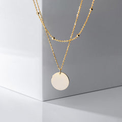 Serena Rolo Chain Minimalist Necklace