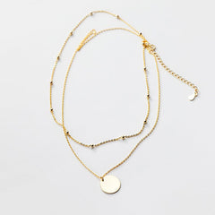 Serena Rolo Chain Minimalist Necklace